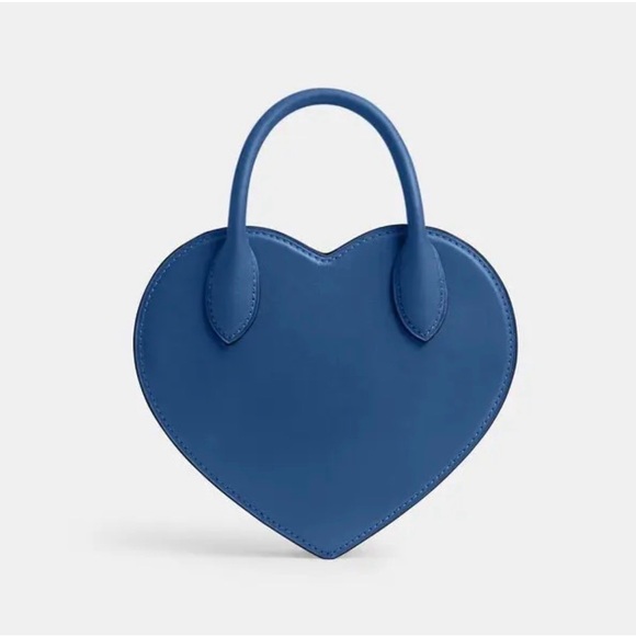 COACH |  Heart Bag In Regenerative Leather NWT